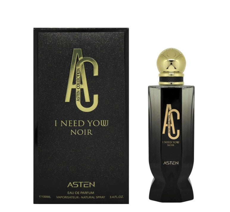 I Need You Noir by Asten Eau De Parfum 100ml