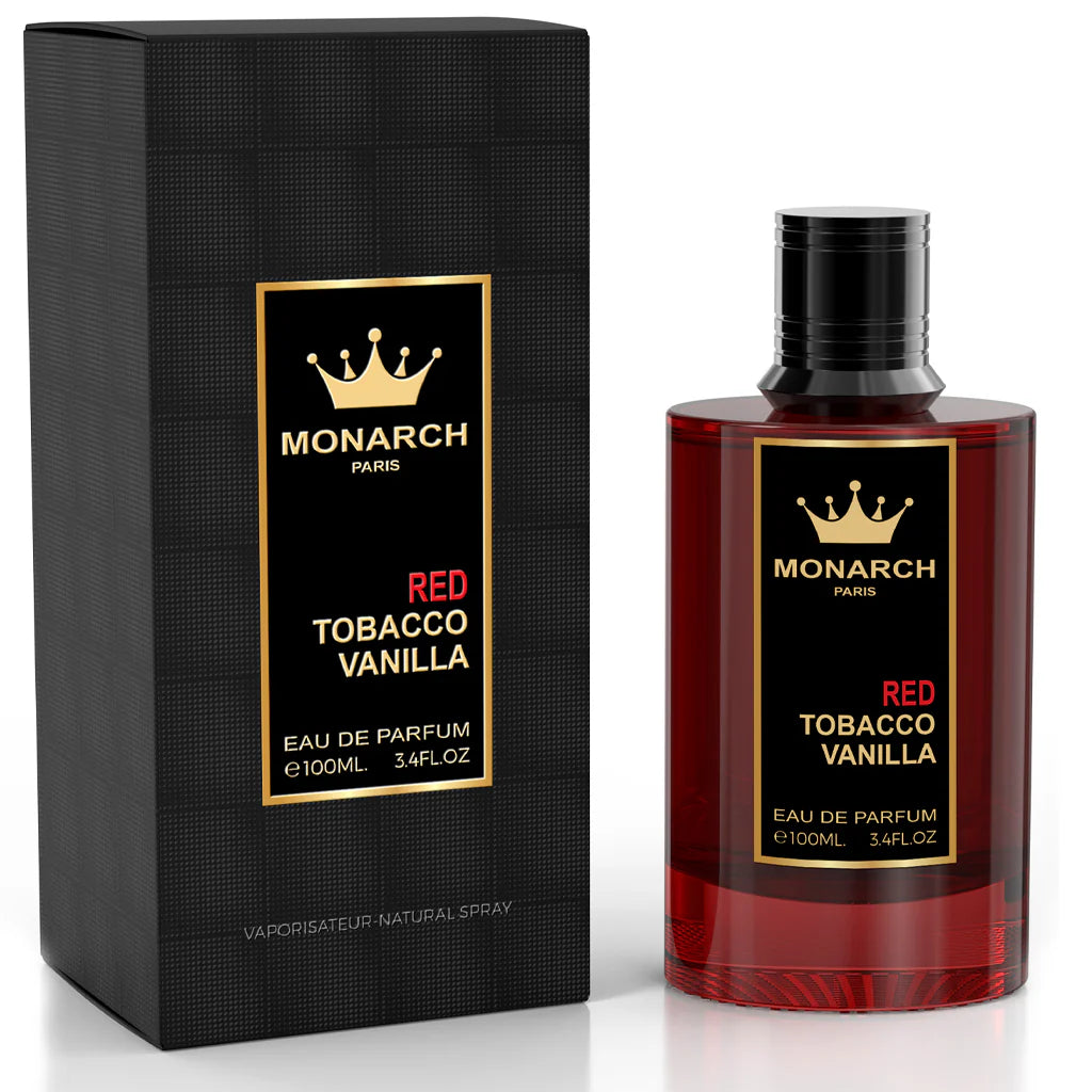 Monarch Red Tobacco Vanilla EDP 100ML (Unisex) By Milestone