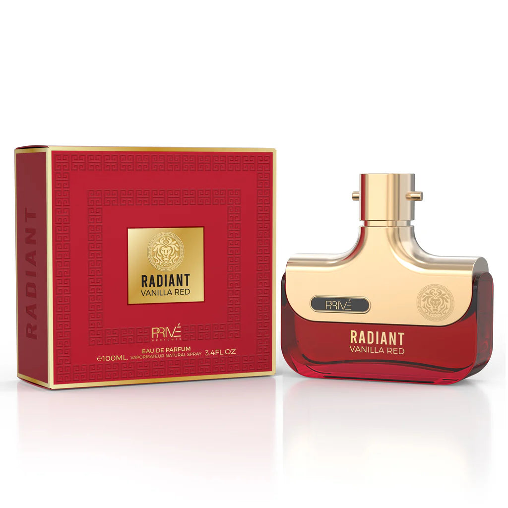 Radiant Vanilla Red 100ML Eau De Parfum By Prive