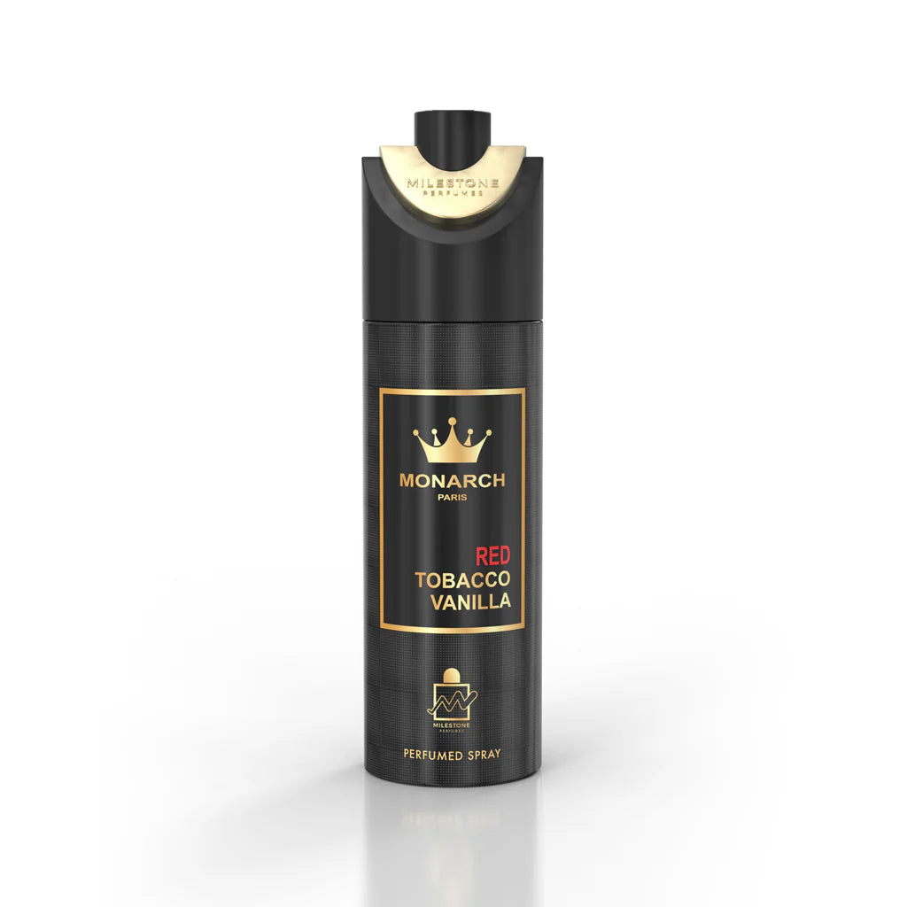 Monarch Red Tobacco Vanilla 200ML Deodorant Unisex (Inspired By Mancera Red Tobacco)