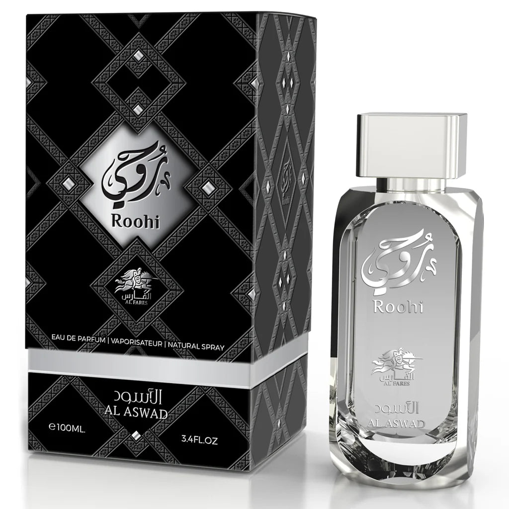 Roohi Al Aswad Eau De Parfum 100ml (Unisex) By Al Fares